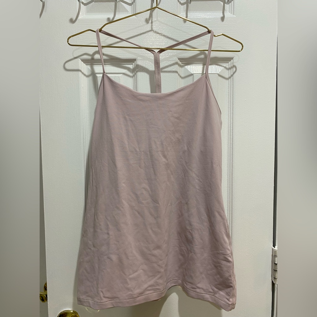 Lululemon Women’s Lavender Cross-Back Nulu Yoga Tank Top Size 8